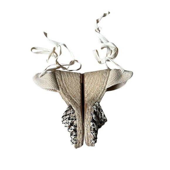 Free People Amalfi Coast Wedge Natural Size EU 37 - Picture 4 of 11